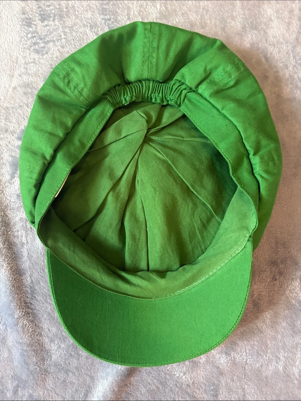 Green Men's Cotton Newsboy Cap - Classic Casual Hat